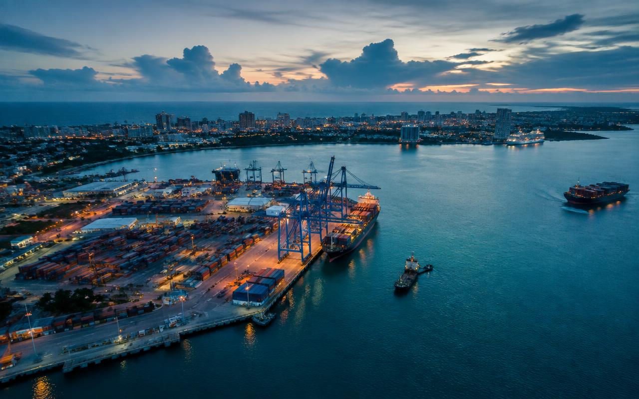 Caribbean port and logistics hub